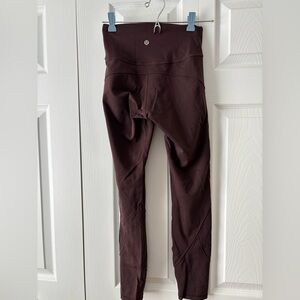 lululemon athletica Burgundy Leggings